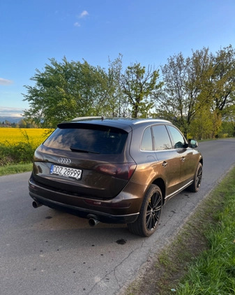 Audi Q5 cena 55000 przebieg: 215050, rok produkcji 2011 z Dzierżoniów małe 172